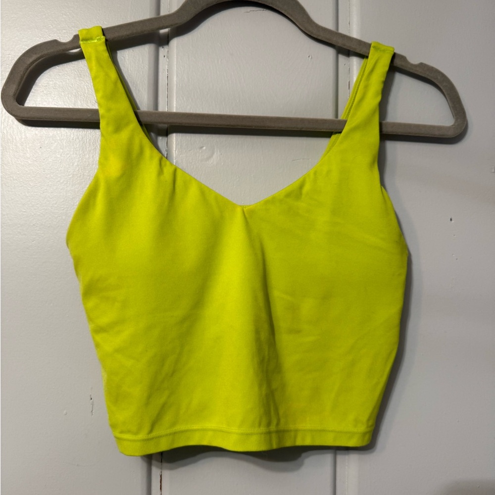 Aerie Neon longline Sports Bra